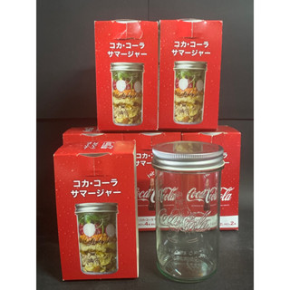 ขวดโหล พลาสติกใส หนาCoke Coca-cola  จากญี่ปุ่นพร้อมฝา ปิดอลูมิเนียม 100 Years of the Coca-cola bottle