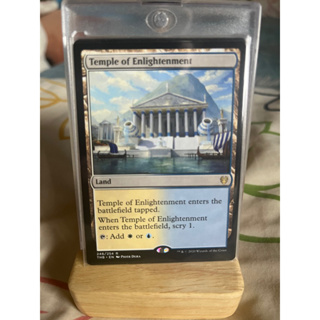 การ์ด MTG Temple of Enlightenment Land Magic the gathering EDH รุ่น THB สภาพ Nm