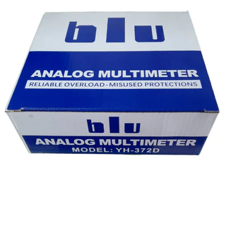 BLU มัลติมิเตอร์อนาล๊อก BLU YH-372D คุณภาพดี สินค้าของแท้ 100% มีใบกำกับภาษี ทดสอบก่อนส่งทุกตัว สินค้ามาแล้วครับ