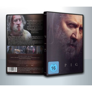 [ DVD Movie มีปก+สกรีนแผ่น-ไม่มีกล่อง ] Pig (2021) หมูข้าหาย กับความหมายของชีวิต ( 1 DVD )