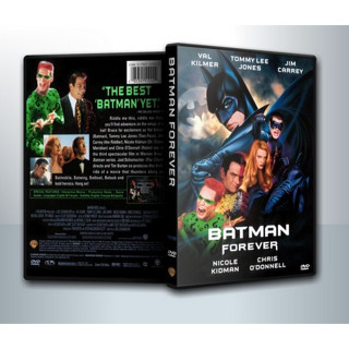 [ DVD Movie มีปก+สกรีนแผ่น-ไม่มีกล่อง ] BATMAN FOREVER แบทแมน ฟอร์เอฟเวอร์ ( 1 DVD )