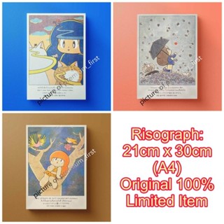 [Limited &amp; Rare Items//ของแท้100%] 🥭Mamuang Risograph A4