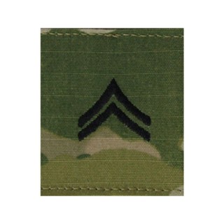 ❌️USA❌️ E-4 Corporal MultiCam (OCP) RANK ติดตีนตุ๊กแก