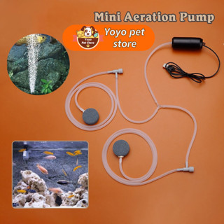 Aquarium ปั๊มออกซิเจน USB Silent Air Compressor Aerator Wild Fishing แบบพกพาขนาดเล็ก Aerator Fish Tank อุปกรณ์เสริม