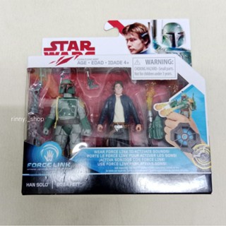 Starwars Force Link Han Solo&amp;Boba Fett