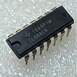 แท้ TL084 TL084CN IC Op-Amp JFET Input Dip-14