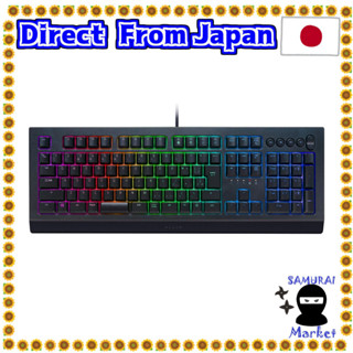 【Direct From Japan】 Razer Cynosa V2 JP Gaming Keyboard Japanese Language Sales Membrane Square Static Back Light Key CHROMA RGB Drip-proof Design