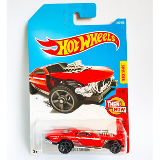 6/10 TRACK STARS THEN AND NOW PROJECT SPEEDER 289/365 RED 1:64 (Hot Wheels)