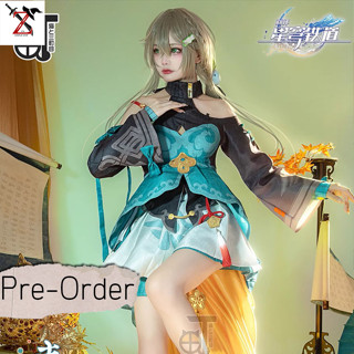 [Pre-Order] ชุด Cosplay Honkai Star Rail - Qingque แบรน: แมว T