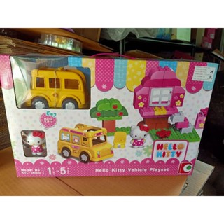 เลโก้ดูโป้ Hello Kitty Vehicle Playset เซตเลโก้กล่องใหญ่มากคะ