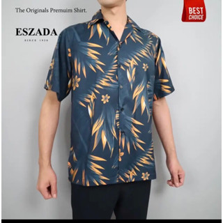เสื้อฮาวายไหมญี่ปุ่นรุ่นพิเศษ  ผ้าใส่สบาย ทรงสวย พร้อมส่ง