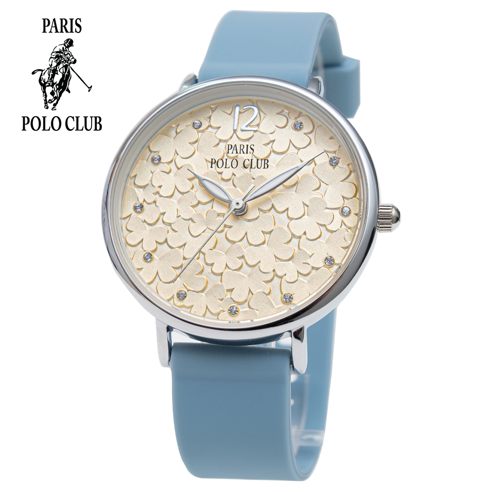 นาฬิกาข้อมือผู้หญิง Paris Polo Club  รุ่น 3PP-2112883S (ปารีส โปโล คลับ)