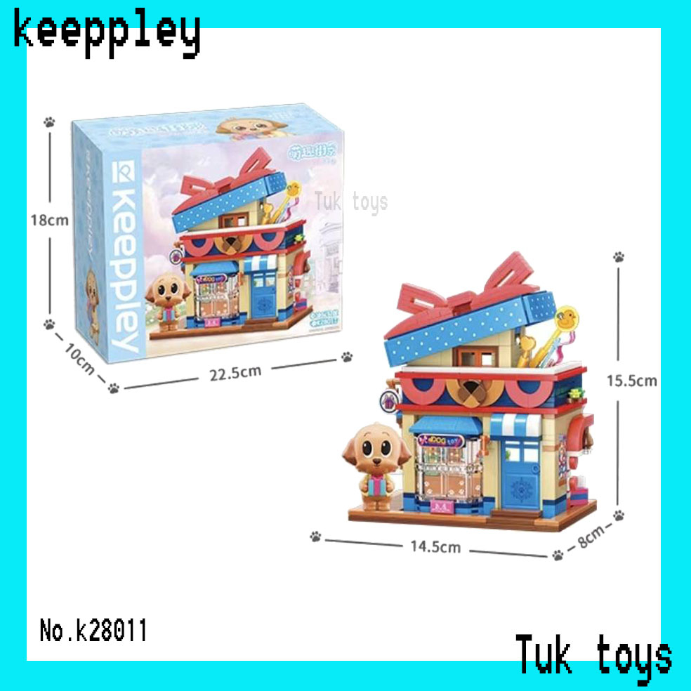 พร้อมส่ง!! ตัวต่อเลโก้จีน Keeppley ร้านขายของสัตว์เลี้ยง น้องหมา น้องแมว แท้ %