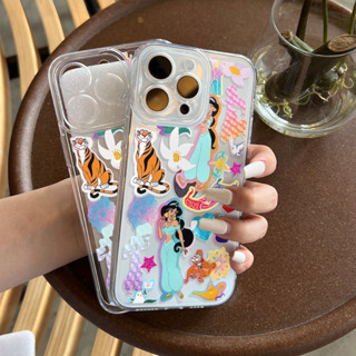 ❤️พร้อมส่งในประเทศไทย❤️เคสไอโฟน เคสใส เจ้าหญิงดิสนีย์จัสมิน disney princess jasmine Case For iPhone 14/13/12/11Pro Max