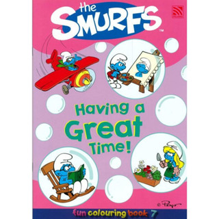 The Smurfs Fun Colouring Book 7 Having a Great Time