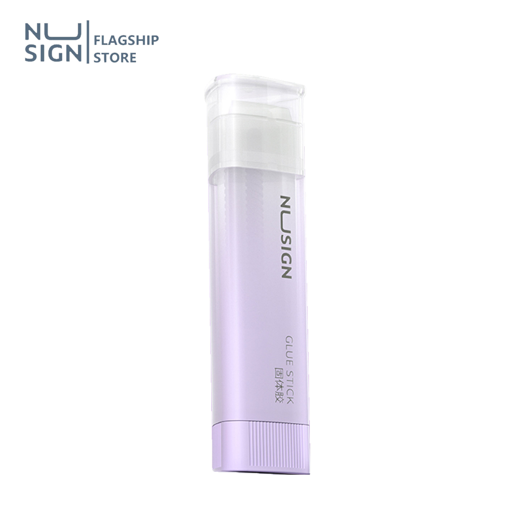 Nusign กาวติดกระดาษ 13 กรัม 21 กรัม กาวแท่ง สีพาสเทล เนื้อกาวใส ติดแน่น ใช้งานง่าย เครื่องเขียน Glue Stick