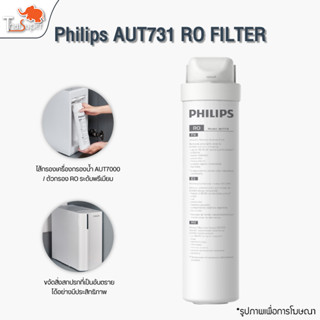 Philips Filter AUT707/AUT731/AWP950 สำหรับเครื่องกรองน้ำรุ่นRO AUT7000 กำจัดไวรัสและแบคทีเรีย