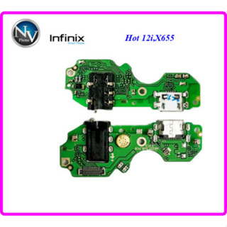 สายแพรชุดก้นชาร์จ infinix Hot 12i