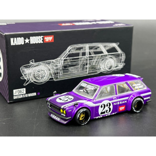 Kaido House x Mini GT  Datsun KAIDO 510 Wagon CARBON FIBER V1