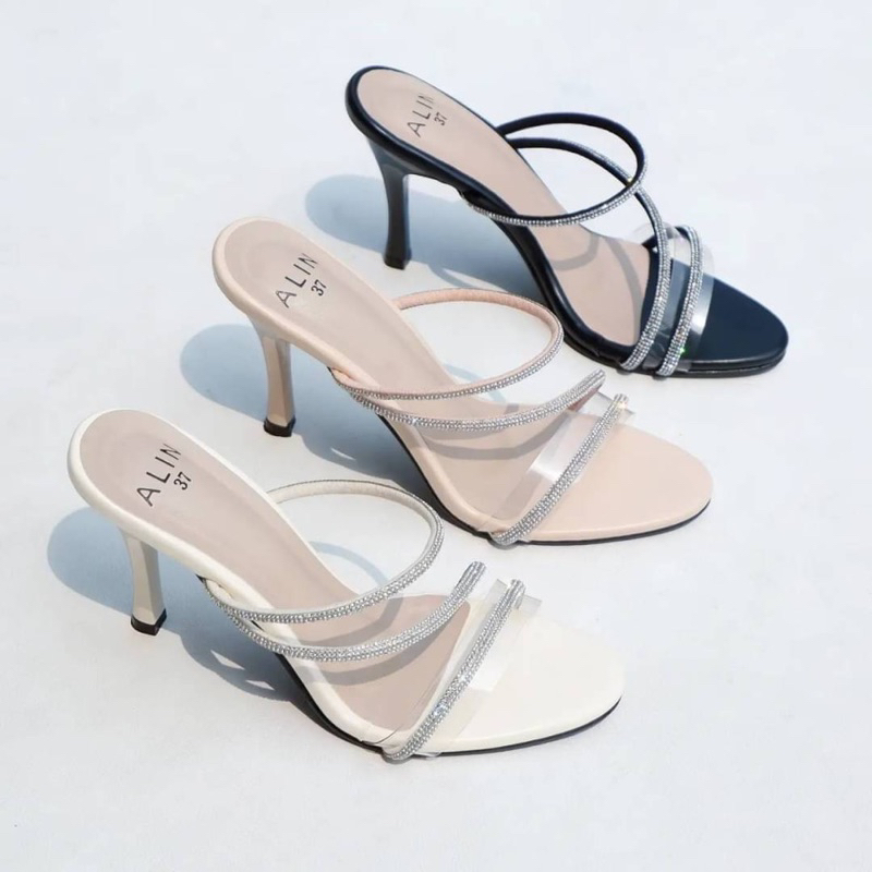 (มีโค้ดส่วนลด20%)" mininoonshoes " - รุ่น Emily เอมิลี่ รองเท้าส้นสูง ส้นเรียว งานสวย ปัง✨