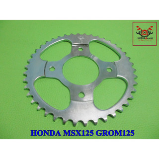 HONDA MSX125 GROM125 REAR SPROCKET 42T "JOMTHAI"  // สเตอร์หลัง "จอมไทย" 42ฟัน