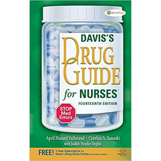 Daviss Drug Guide for Nurses (Paperback) ISBN:9780803639768