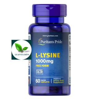 Puritans Pride L-Lysine 1000 mg / 60 Caplets