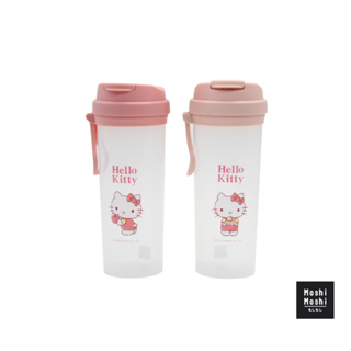 Moshi Moshi กระบอกน้ำพร้อมหูหิ้ว ขนาด 450 ml. ลาย Hello Kitty ลิขสิทธิ์แท้จากค่าย Sanrio รุ่น 6100002255-2256