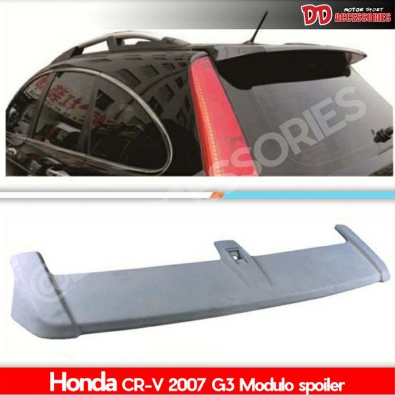สปอยเลอร์ Honda CRV G3 2007 - 2012 Spoiler ทรง modulo