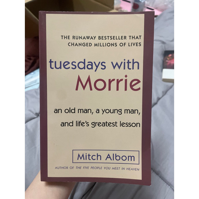 Tuesday with Morrie นิยายอังกฤษ