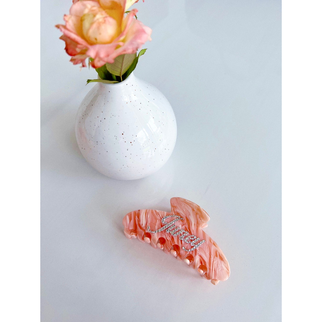 ROSY POSY กิ๊ฟรุ่น Posies สี Pash ขนาด 10 cm (ติดชื่อได้ 1 ด้าน)