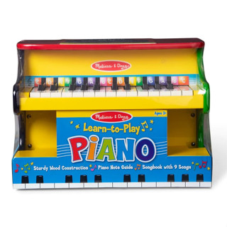 [25คีย์] รุ่น 1314 เปียโนเด็ก เปียโนแรก 25 คีย์ 1-2 ขวบ Melissa &amp; Doug Learn-to-Play Piano รีวิวดีใน Amazon USA 30cmx42cmx25cm ของเล่น มาลิซ่า 1 ขวบ