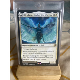 การ์ด MTG Reidane, God of the Worthy White Magic the Gathering EDH รุ่น KHM สภาพ Nm