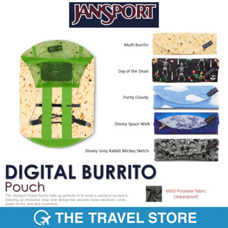 JANSPORT Digital Burrito Pouch กระเป๋า เก็บอุปกรณ์ จัดระเบียบ ทรง wrap