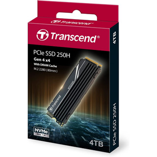 (รองรับ PS5) Transcend MTE250H 4TB PCIe NVMe M.2 SSD รับประกัน 5 ปี