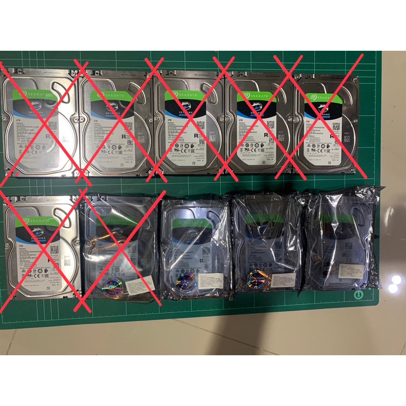 4TB HDD SEAGATE Surveillance (5900RPM, 64MB, SATA-3, ST4000VX007)