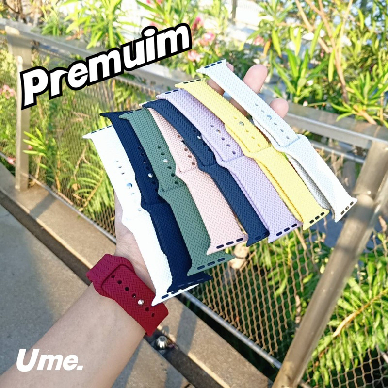 สาย samrt watch smart watch ultra11 10 9 8 7 6 Se 5 สายนาฬิกา smart watch  ขนาด 41/44/49/45/46mm ลาย Premuim