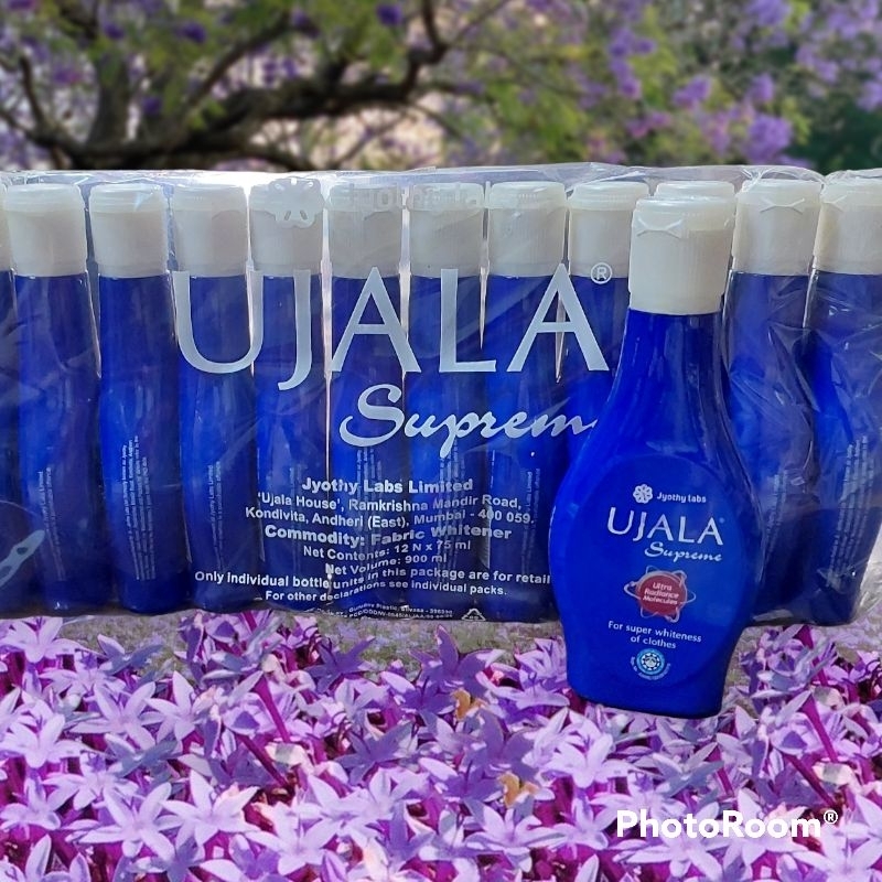 UJALA Supreme Fabric whitener ครามน้ำซักผ้าขาว 75มล.