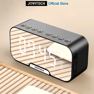 Jovitech Wireless speaker 5W นาฬิกาปลุก วิทยุ FM ลําโพง ดิจิตอลพร้อมหน้าจอ ลำโพงซูเปอร์เบส พร้อมส่ง 1Year Warranty