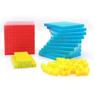 Base Ten Blocks ชุดนับจำนวนเลขฐานสิบ นับจำนวน บวก ลบ คูณ หาร – DIGITAL COGNITION