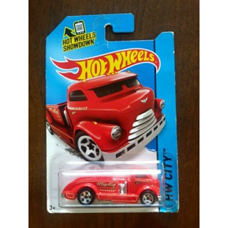 Hot Wheels - Mig Rig สีแดง