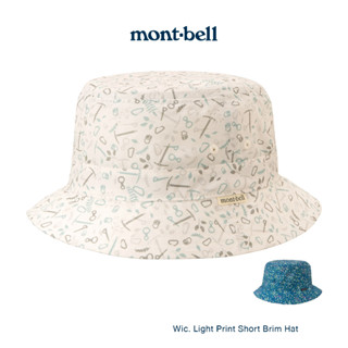 Montbell หมวกบักเก็ตกันแดด รุ่น 1118190 Wickron Light Print Short Brim Hat