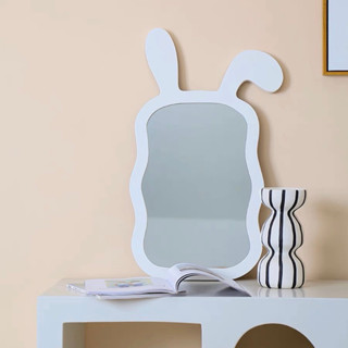 [ลด15% ”PRW8YD”] Rabbit Mirror กระจกกระต่าย กระจกแต่งหน้า กระจกมินิมอล กระจกตกแต่ง