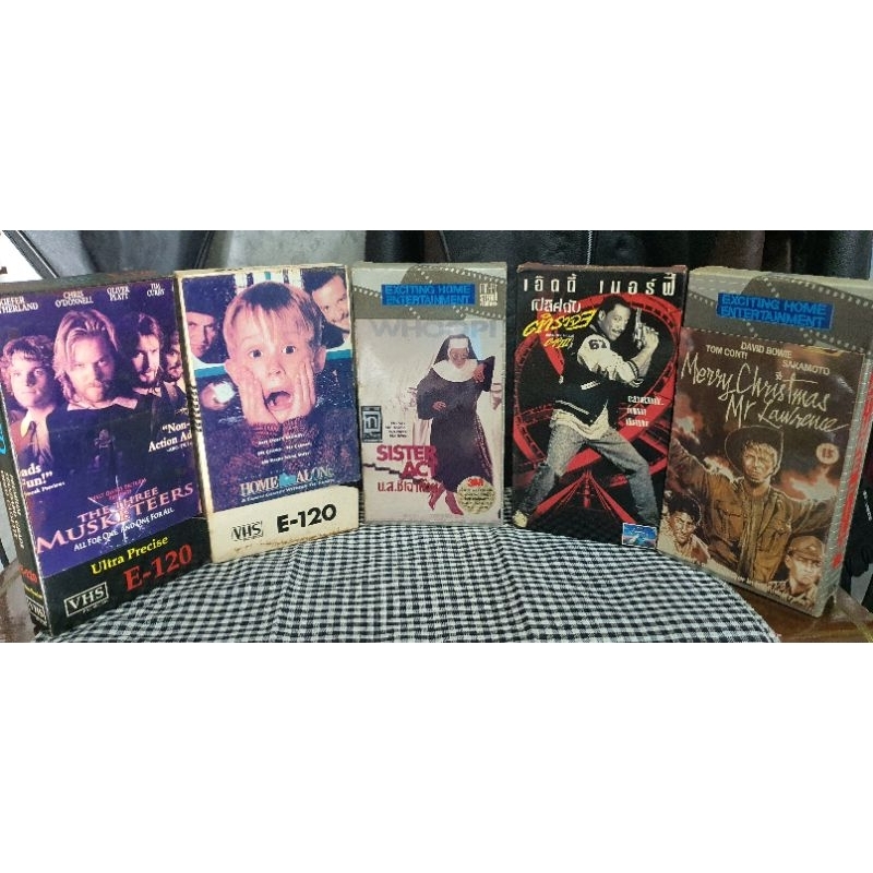 VDO tape VHS ภาพยนต์ต่างประเทศ แยกขาย ราคาต่อม้วน