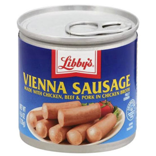 Libbys vienna sauces 130g. ชิกเก้นเวียนนา ไส้กรอกเวียนนาไก่นำเข้าจากอเมริกา🇺🇸