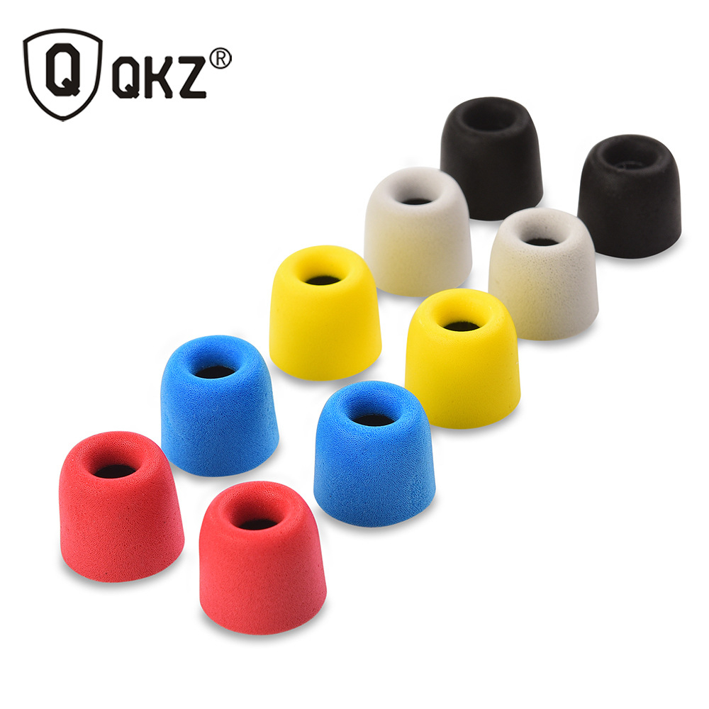 T400 จุกโฟม QKZ ใส่สบาย ไม่เจ็บหู  Earphone Memory Foam ป้องกันเสียงรบกวนภายนอก พร้อมกล่อง