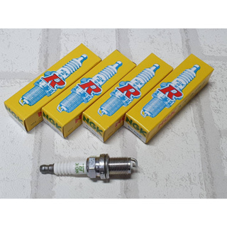 หัวเทียน Suzuki Carry ( 2007 - 2018 ) รุ่น 1.6 ชุด 4 หัว ขั้วนิคเกิล ระยะใช้งาน 40000 กม / Nickle Spark Plug NGK BKR6E