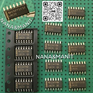 LM239 SMD14ขา Quad Differential Comparators แพ็คละ5ตัว