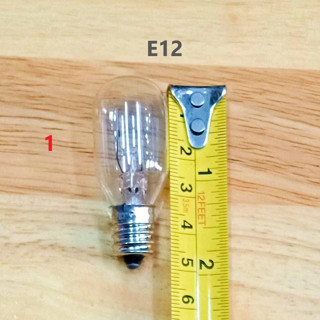 หลอดไฟตู้เย็น ใส E12 14 17 ใช้ได้กับตู้เย็นทุกยี่ห้อ ใช้งานไ…