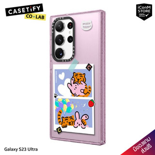 [พร้อมส่ง] CASETiFY - MUZIKTIGER &amp; RABBIT Photo (Lilac) - Galaxy S23 Ultra [สินค้าแท้100% ผ่อน0% ส่งฟรี]